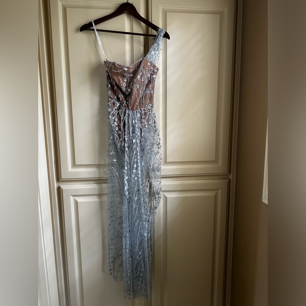 Mesh sparkly dress